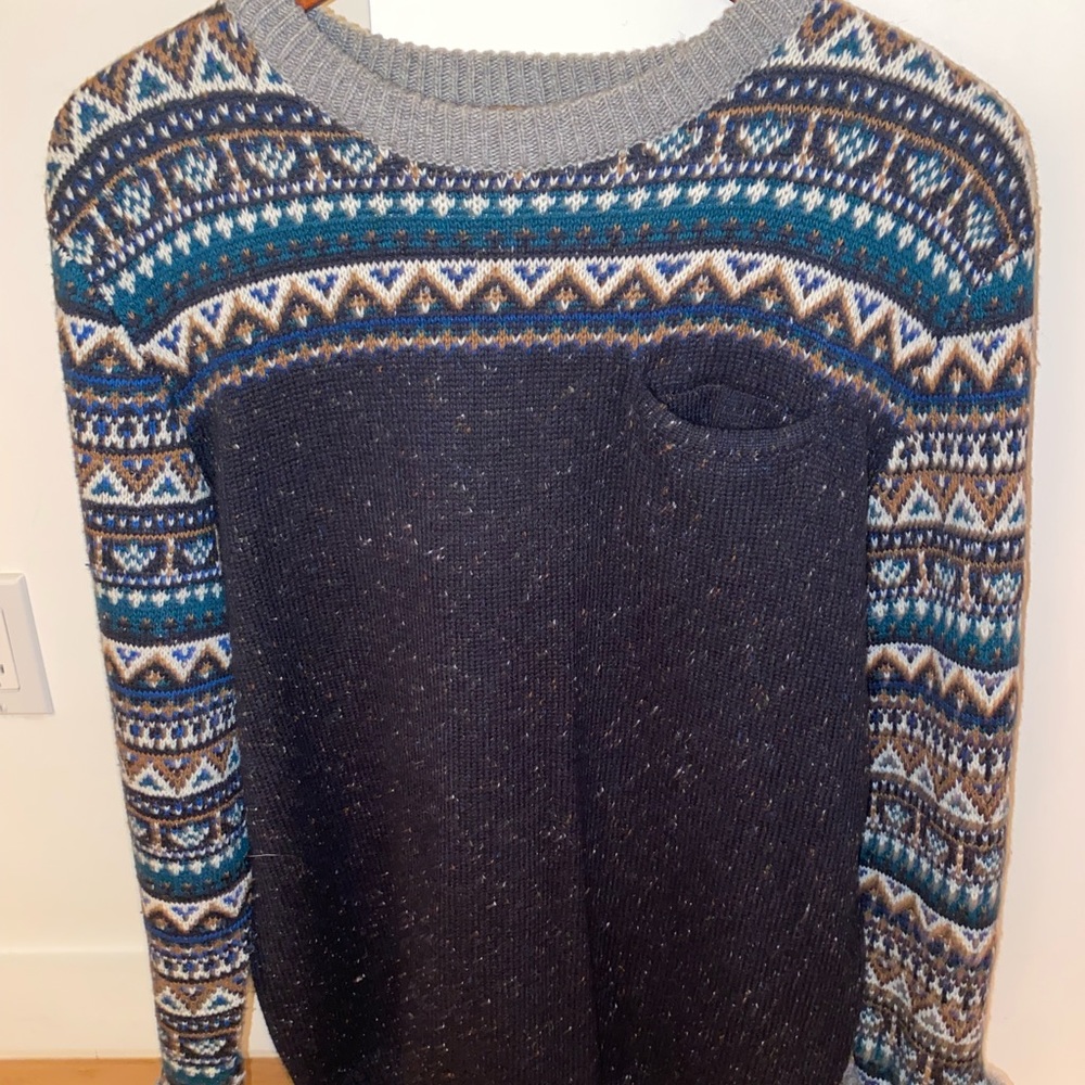 Campfire ready oversize Christmas sweater